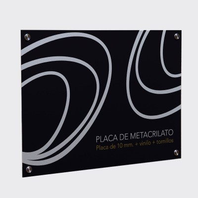 Placas de metacrilato