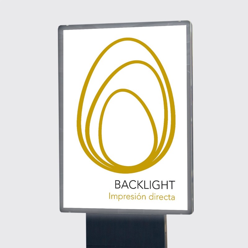 Carteles backlight - mupi 120X175 cm